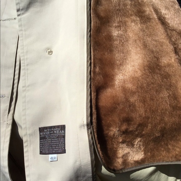 Glen eagles plush lined raincoat 46 R machine wash - Picture 8 of 8